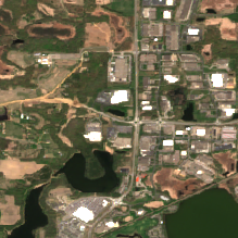 Flexential Chaska site on 2025-05-05, Sentinel-2 satellite true color