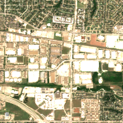 Dallas - Plano Data Center site on 2022-06-20, Sentinel-2 satellite true color