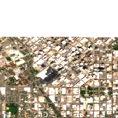 Flexential Denver (Champa) site on 2025-06-21, Sentinel-2 satellite true color
