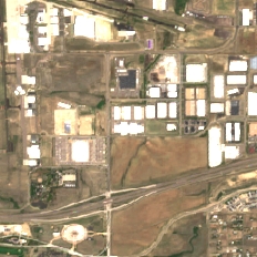 Denver - Englewood Data Center site on 2025-06-21, Sentinel-2 satellite true color