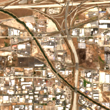 Flexential Downtown Salt Lake (Delong) site on 2018-09-13, Sentinel-2 satellite true color