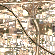 Flexential Downtown Salt Lake (Delong) site on 2025-05-31, Sentinel-2 satellite true color