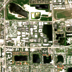 Fort Lauderdale Data Center site on 2025-05-14, Sentinel-2 satellite true color