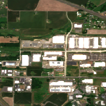 Flexential Hillsboro 5 site on 2024-06-10, Sentinel-2 satellite true color