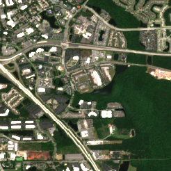 Jacksonville Data Center site on 2020-05-03, Sentinel-2 satellite true color