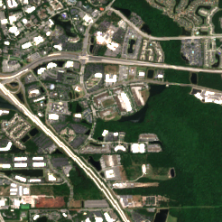 Jacksonville Data Center site on 2022-05-08, Sentinel-2 satellite true color