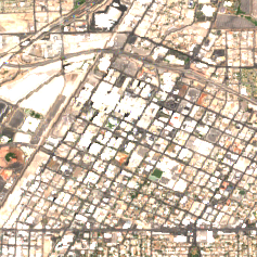 Downtown Las Vegas Data Center site on 2018-06-30, Sentinel-2 satellite true color