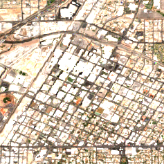 Downtown Las Vegas Data Center site on 2020-06-09, Sentinel-2 satellite true color