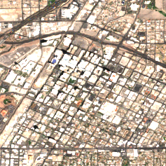Downtown Las Vegas Data Center site on 2025-09-11, Sentinel-2 satellite true color