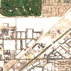 North Las Vegas Data Center site on 2018-06-30, Sentinel-2 satellite true color