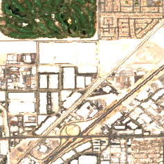 North Las Vegas Data Center site on 2022-07-04, Sentinel-2 satellite true color