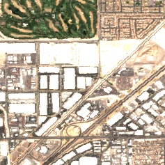 North Las Vegas Data Center site on 2025-09-11, Sentinel-2 satellite true color