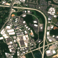East Louisville Data Center site on 2025-08-19, Sentinel-2 satellite true color
