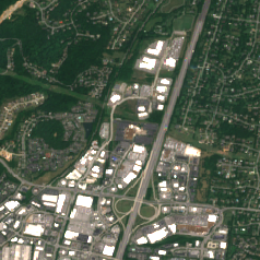 Nashville - Brentwood Data Center site on 2018-06-17, Sentinel-2 satellite true color