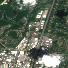 Nashville - Brentwood Data Center site on 2022-06-16, Sentinel-2 satellite true color