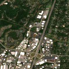 Nashville - Brentwood Data Center site on 2024-09-08, Sentinel-2 satellite true color
