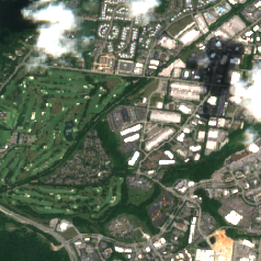 Nashville - Cool Springs Data Center site on 2022-06-16, Sentinel-2 satellite true color