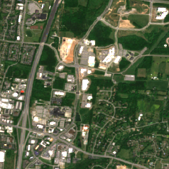 Nashville - Franklin Data Center site on 2020-05-02, Sentinel-2 satellite true color