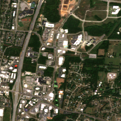 Nashville - Franklin Data Center site on 2024-09-08, Sentinel-2 satellite true color