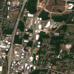 Nashville - Franklin Data Center site on 2025-08-29, Sentinel-2 satellite true color