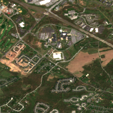 Flexential Philadelphia - Collegeville Data Center site on 2018-05-01, Sentinel-2 satellite true color