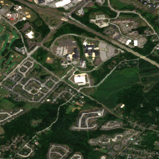 Flexential Philadelphia - Collegeville Data Center site on 2022-08-13, Sentinel-2 satellite true color