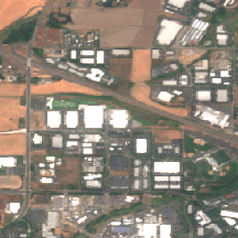 Portland - Hillsboro 2 Data Center site on 2018-08-21, Sentinel-2 satellite true color