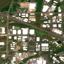 Portland - Hillsboro 2 Data Center site on 2020-06-26, Sentinel-2 satellite true color