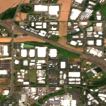 Portland - Hillsboro 2 Data Center site on 2022-07-26, Sentinel-2 satellite true color