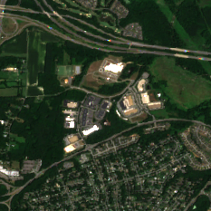 Richmond Data Center site on 2018-07-08, Sentinel-2 satellite true color
