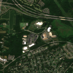 Richmond Data Center site on 2020-09-07, Sentinel-2 satellite true color