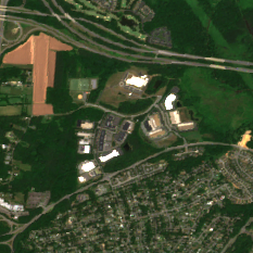 Richmond Data Center site on 2022-06-19, Sentinel-2 satellite true color