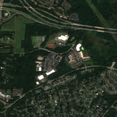 Richmond Data Center site on 2025-09-19, Sentinel-2 satellite true color