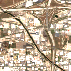 Downtown Salt Lake City Data Center site on 2025-05-31, Sentinel-2 satellite true color