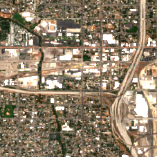 Salt Lake City - Fair Park Data Center site on 2024-07-28, Sentinel-2 satellite true color
