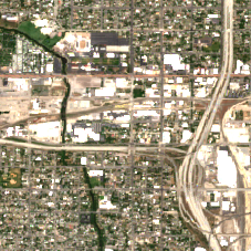 Salt Lake City - Fair Park Data Center site on 2025-05-31, Sentinel-2 satellite true color