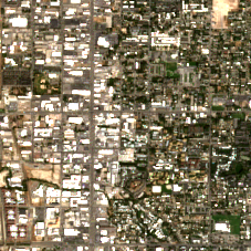 Salt Lake City - Millcreek Data Center site on 2018-09-13, Sentinel-2 satellite true color