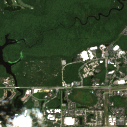 North Tampa Data Center site on 2020-08-01, Sentinel-2 satellite true color