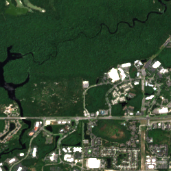 North Tampa Data Center site on 2022-05-08, Sentinel-2 satellite true color