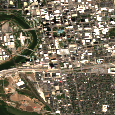 Google Columbus Data Center site on 2024-09-05, Sentinel-2 satellite true color