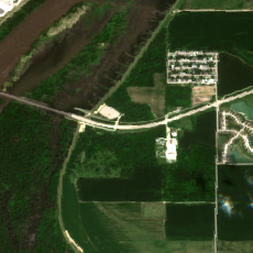 Google Council Bluffs Campus Expansion site on 2018-07-04, Sentinel-2 satellite true color