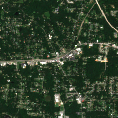 Douglas County Data Center (Lithia Springs) site on 2018-06-04, Sentinel-2 satellite true color