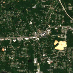 Douglas County Data Center (Lithia Springs) site on 2022-05-09, Sentinel-2 satellite true color
