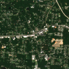Douglas County Data Center (Lithia Springs) site on 2024-05-28, Sentinel-2 satellite true color
