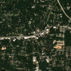Douglas County Data Center (Lithia Springs) site on 2025-09-10, Sentinel-2 satellite true color