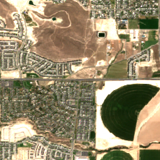 Google Eagle Mountain Data Center site on 2022-09-09, Sentinel-2 satellite true color