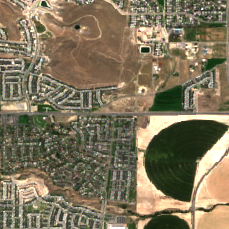 Google Eagle Mountain Data Center site on 2024-09-06, Sentinel-2 satellite true color
