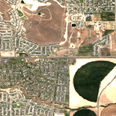 Google Eagle Mountain Data Center site on 2025-05-31, Sentinel-2 satellite true color