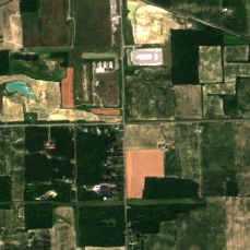 Google Fort Wayne Campus Expansion site on 2018-07-07, Sentinel-2 satellite true color