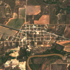 Google Haskell County AI Data Center Hub site on 2024-09-08, Sentinel-2 satellite true color
